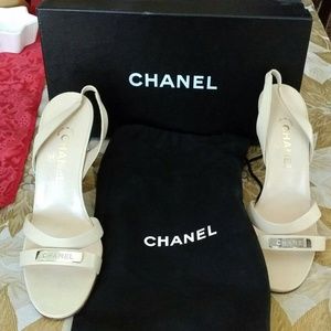 Chanel Beige Sandals (NEW, Never Worn)